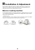 Preview for 8 page of Haier HWM200-B1678S Owner'S Manual