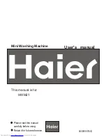 Предварительный просмотр 1 страницы Haier HWM21 User Manual