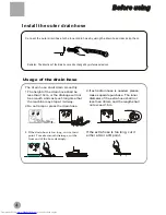 Preview for 6 page of Haier HWM33-200 User Manual