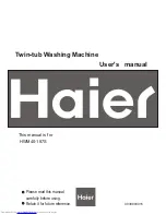 Haier HWM40-187S User Manual preview