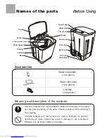 Preview for 2 page of Haier HWM40-32W User Manual