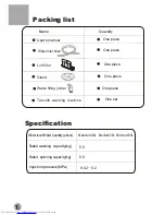 Preview for 18 page of Haier HWM55-13S User Manual