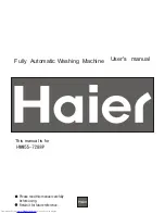 Preview for 1 page of Haier HWM55-7288P User Manual