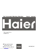 Haier HWM60-10 User Manual preview