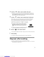 Preview for 13 page of Haier HWM60-918NZP User Manual