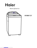 Haier HWM65TLF Owner'S Manual preview