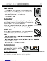 Preview for 13 page of Haier HWM70-1203D User Manual