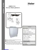 Haier HWM75-111S User Manual preview