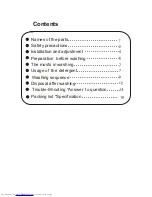 Preview for 2 page of Haier HWM75-276S User Manual