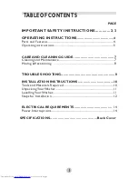 Preview for 2 page of Haier HWM75TL User Manual