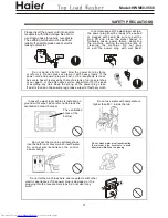 Preview for 5 page of Haier HWM80-0566 Service Manual