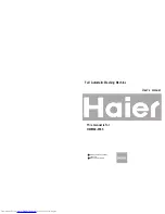 Haier HWM80-0566 User Manual preview