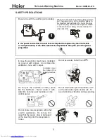 Preview for 5 page of Haier HWM80-27S Service Manual