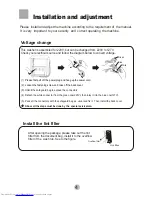 Preview for 6 page of Haier HWM80-27S User Manual