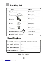 Preview for 20 page of Haier HWM80-27S User Manual