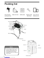 Preview for 4 page of Haier HWM85-9288 User Manual