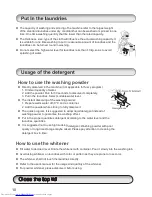 Preview for 10 page of Haier HWM85-9288 User Manual