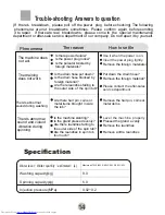 Preview for 16 page of Haier HWM89VA User Manual