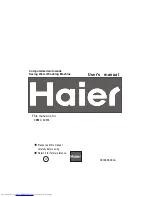 Preview for 1 page of Haier HWM90-D0658 User Manual