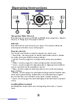 Preview for 6 page of Haier HWMP95TL User Manual