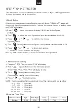 Preview for 16 page of Haier HWO38MG6HXB User Instructions