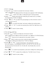 Preview for 19 page of Haier HWO45NB2H0B1 User Instructions