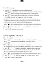 Preview for 20 page of Haier HWO45NB2H0B1 User Instructions