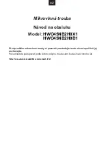 Preview for 28 page of Haier HWO45NB2H0B1 User Instructions