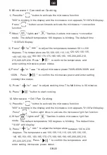 Предварительный просмотр 22 страницы Haier HWO45NB2H0X1 User Instructions