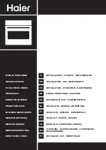 Preview for 1 page of Haier HWO45NB4B0B1 Installation - Use - Maintenance