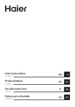 Preview for 3 page of Haier HWO60SM4FE9XHP Manual