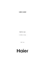 Haier HWO90 User Manual preview