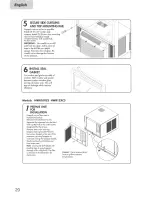 Предварительный просмотр 21 страницы Haier HWR12XC3 User Manual