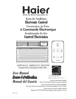 Haier HWR18VCA User Manual preview