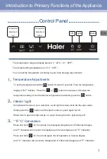 Preview for 7 page of Haier HWS116GAE Manual