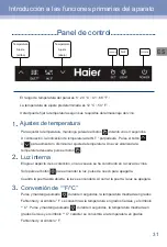 Preview for 31 page of Haier HWS116GAE Manual