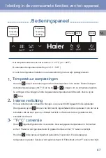 Preview for 67 page of Haier HWS116GAE Manual