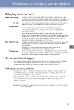 Preview for 71 page of Haier HWS116GAE Manual