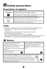 Preview for 4 page of Haier HWT07AN1 User Manual