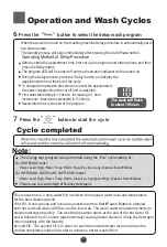 Preview for 16 page of Haier HWT07AN1 User Manual