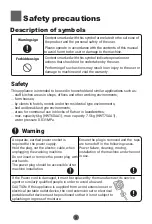 Preview for 4 page of Haier HWT60AA1 User Manual