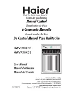 Haier HWV10XC5 User Manual preview