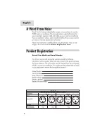 Preview for 2 page of Haier HWVR10XCJ User Manual