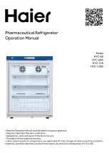 Haier HYC-118 Operation Manual preview