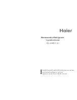Haier HYC-940 Operation Manual preview