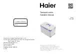 Preview for 1 page of Haier HZY-35B Operation Manual