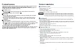 Preview for 6 page of Haier HZY-35B Operation Manual