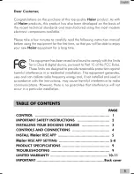 Preview for 3 page of Haier IPDS-1 User Manual