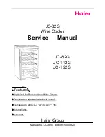 Preview for 1 page of Haier JC-112G Service Manual