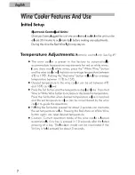 Предварительный просмотр 9 страницы Haier JC-125GEA User Manual